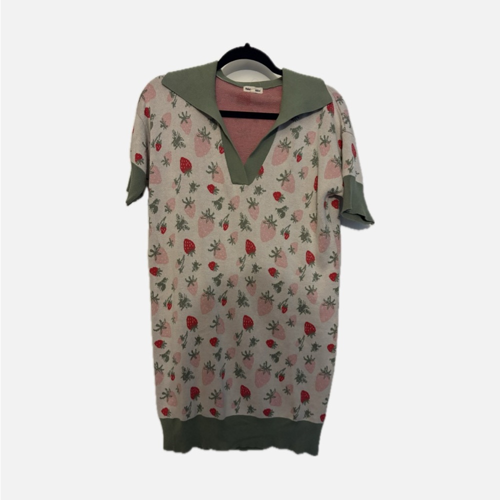 Saint Geraldine Stradlin Polo Knit Dress.